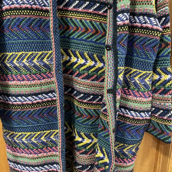 Cardigan, multi-color, Aldomartins. Pristine. Size L - Picture 6 of 8